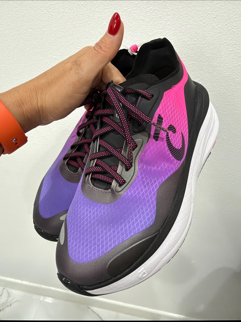 Women’s Iridescent Purple Slip-On Sneaker